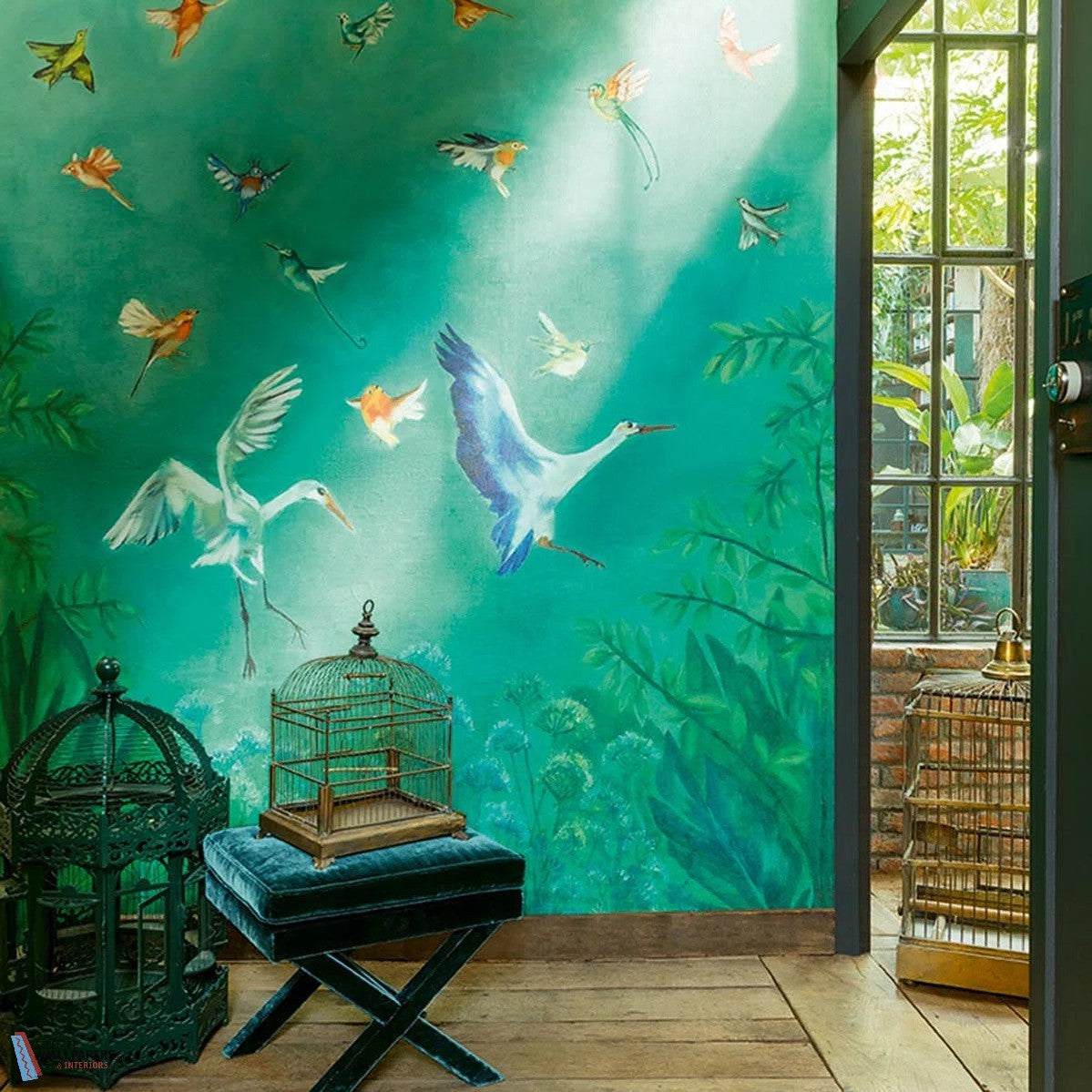 L'Envol wallpaper Pierre Frey | Wallpaper L'Envol FP991 - Selected ...