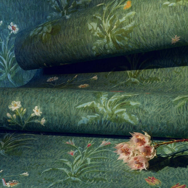 L'Herbier du Jardin Tapete-Pierre Frey-Selected Wallpapers-Interiors