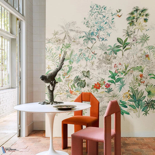L'Oasis-Pierre Frey-behang-Selected Wallpapers