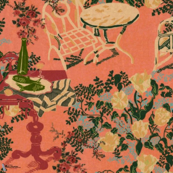 La Brasseria stof-Mind the Gap-stoff-Salmone-Meter (M1)-Selected-Wallpapers-Interiors
