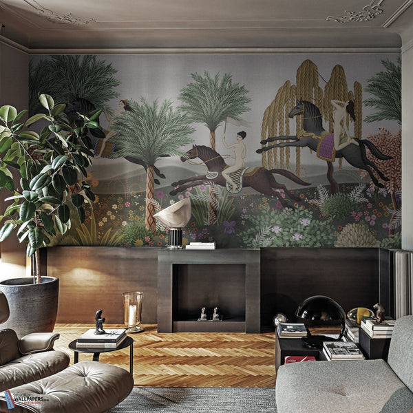La Course-LondonArt-Selected-Wallpapers-Interiors