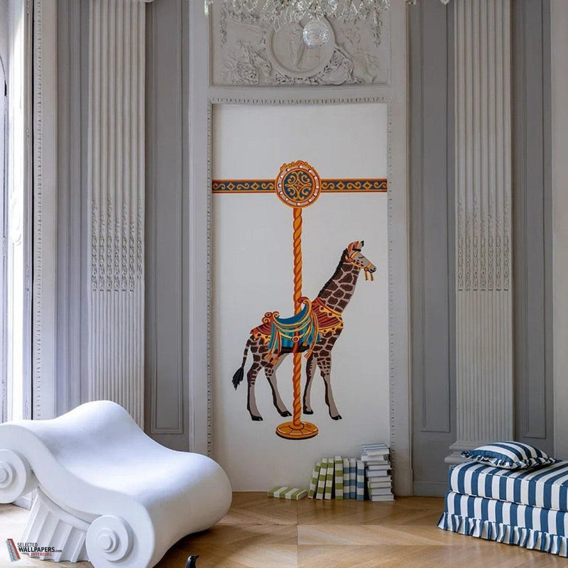 La Girafe du Carrousel wallpaper by Pierre Frey