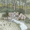 La biche aux bois wallpaper-Les Dominotiers-Selected Wallpapers-Interiors