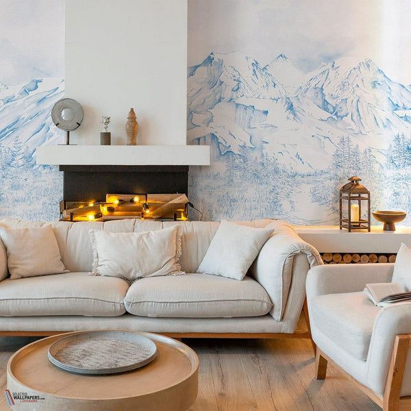 La vallée des Bleuets behang-Les Dominotiers-Selected Wallpapers-Interiors