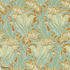 Laceflower-behang-Morris & Co-Tobacco/Pistachio-Rol-Selected-Wallpapers-Interiors