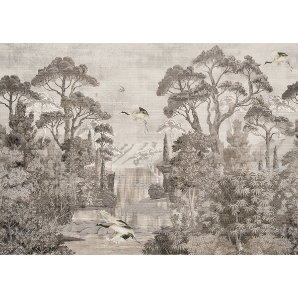 Laguna-Inkiostro Bianco-behang-Selected-Wallpapers-Interiors