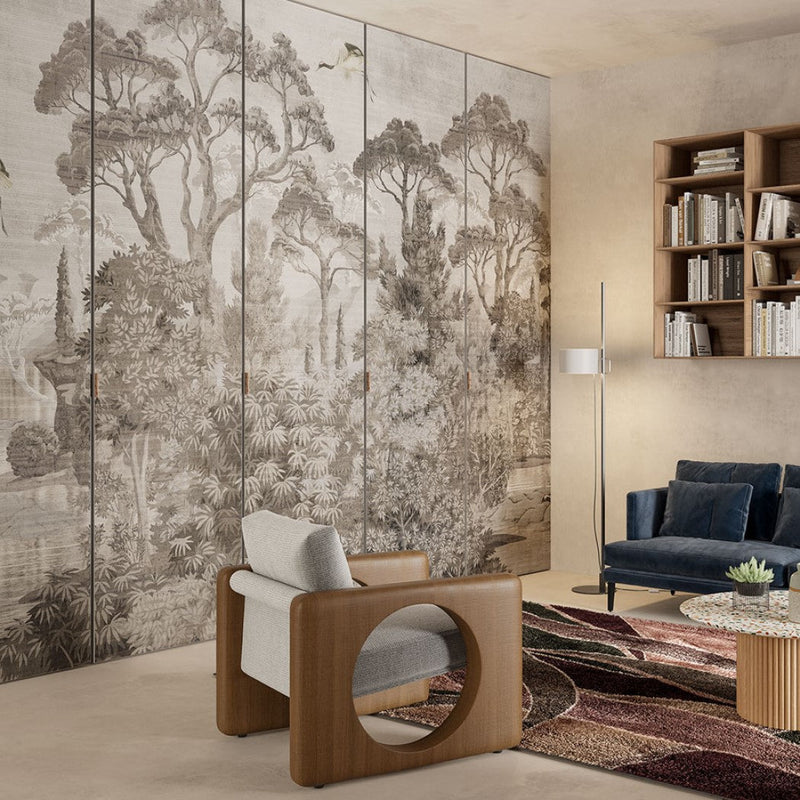 Laguna-Inkiostro Bianco-Tapete-Selected-Wallpapers-Interiors