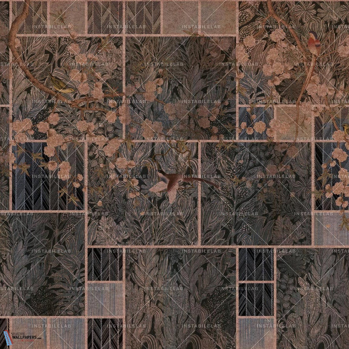 Larisa-INSTABILELAB-wallpaper-behang-Tapete-wallpaper-Rose Gold-Prestige Rose Gold-Selected Wallpapers