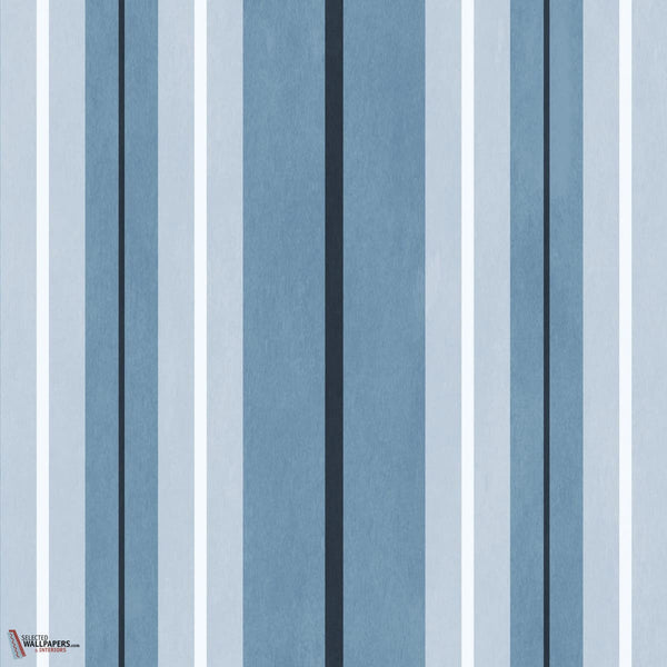 Lauriston Stripe behang-House of Hackney-Sky-200 cm-Selected-Wallpapers-Interiors