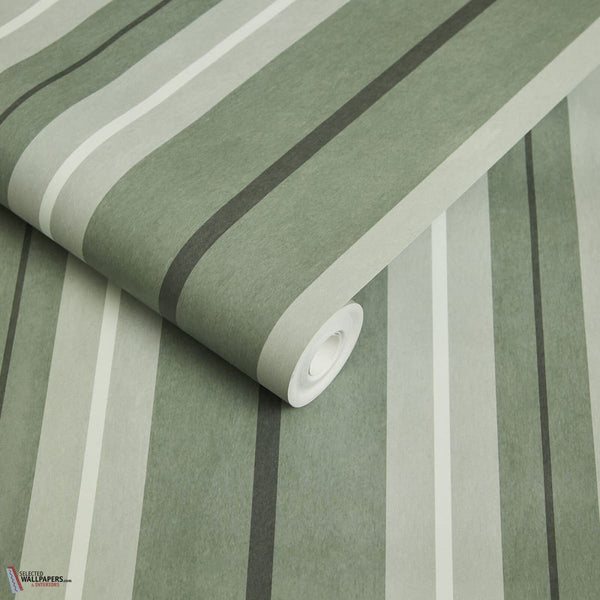 Lauriston Stripe behang-House of Hackney-Selected-Wallpapers-Interiors