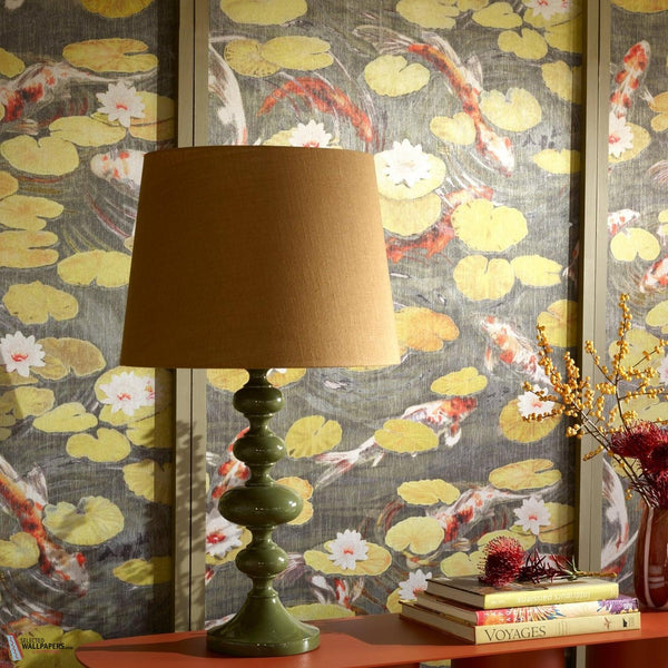 Le Bassin Aux Nénuphars Tapete-Pierre Frey-Selected Wallpapers-Interiors