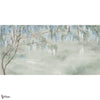 Le Vallon des Glycines behang-Les Dominotiers-Vert-Non Woven 70 cm-M2-Selected Wallpapers-Interiors
