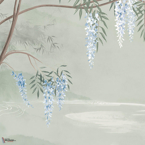 Le Vallon des Glycines behang-Les Dominotiers-Selected Wallpapers-Interiors