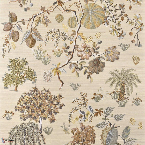 Le Verger Enchanté Tapete-Pierre Frey-Matin-Rolle-Selected Wallpapers-Interiors