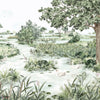 Le marais des Aigrettes behang-Les Dominotiers-Selected Wallpapers-Interiors