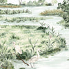 Le marais des Aigrettes behang-Les Dominotiers-Selected Wallpapers-Interiors
