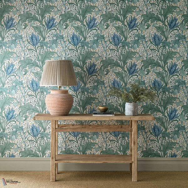 Lent Lily wallpaper-Morris & Co-Selected Wallpapers-Interiors