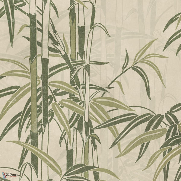 Leon Mural behang-Sandberg-Green-Mattic-M2-Selected Wallpapers-Interiors