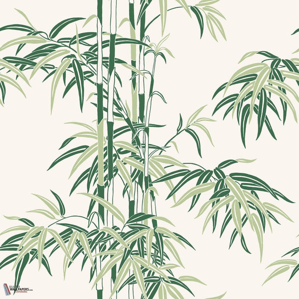 Leon behang-Sandberg-Garden Green-Rol-Selected Wallpapers-Interiors