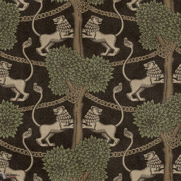 Leopold wallpaper-Sandberg-Graphite-Mattic-M2-Selected Wallpapers-Interiors