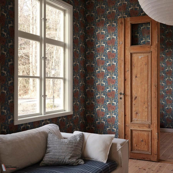 Leopold wallpaper-Sandberg-Selected Wallpapers-Interiors