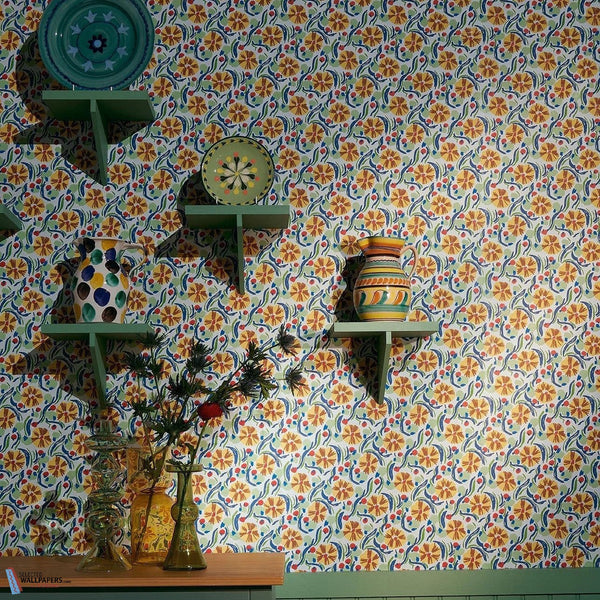 Les Anemones-Pierre Frey-wallpaper-Selected Wallpapers