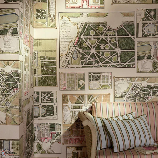 Les Jardins de Versailles Tapete-Pierre Frey-Selected Wallpapers-Interiors