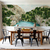 Les gorges émeraude behang-Les Dominotiers-Selected Wallpapers-Interiors