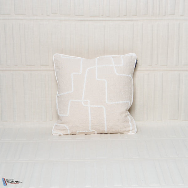 Liberabirinto kussen-Dedar-Bianco Polare-50 x 50 cm-Selected-Interiors