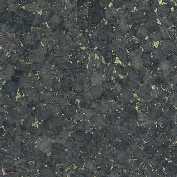 Liege Pepite wallpaper-CMO Paris-Or Petrole-Roll-Selected-Wallpapers-Interiors