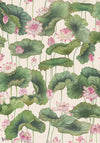 Lily Lotus behang-Cole & Son-Selected-Wallpapers-Interiors