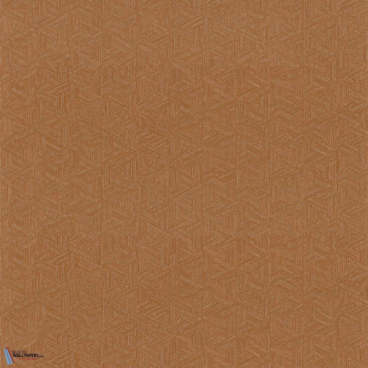 Lindu-Casamance-wallpaper-behang-Tapete-wallpaper-Terre de Sienne-Rol-Selected Wallpapers