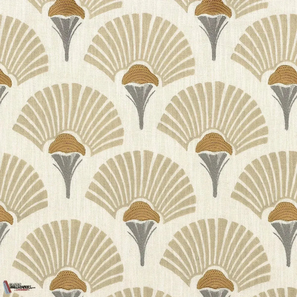 Linefolia stof-Casamance-Beige-Meter (M1)-Selected-Wallpapers-Interiors