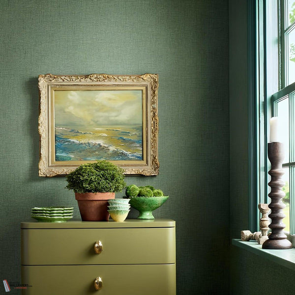 Linen Weave behang-Thibaut-Selected Wallpapers-Interiors