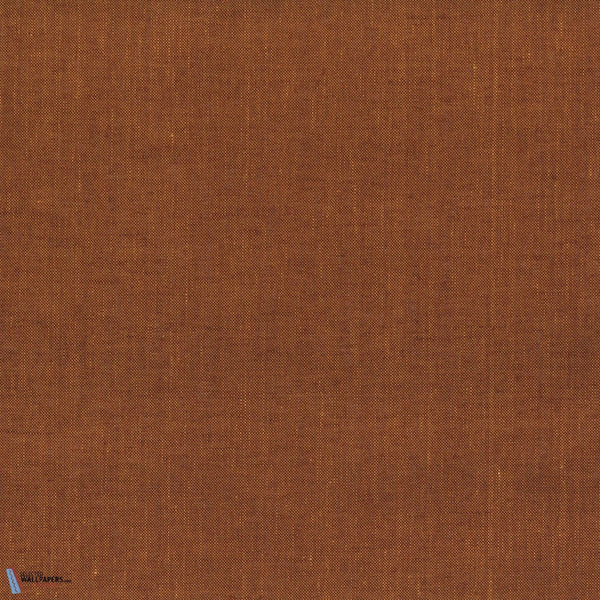 Linora-Casamance-behang-Terre de Sienne-Meter (M1)-Selected Wallpapers