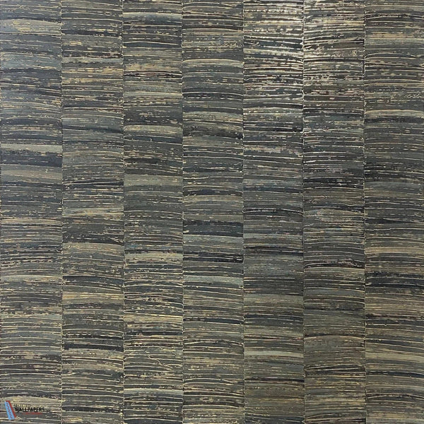 Lirio-Casamance-Tapete-Anthracite/Dore-Rolle-Selected Wallpapers