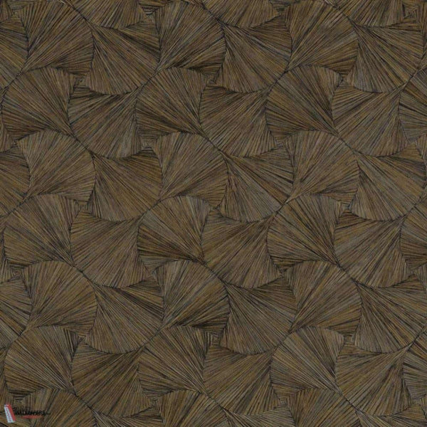 Lombok-Casamance-behang-Kaki Fonce-Rol-Selected Wallpapers