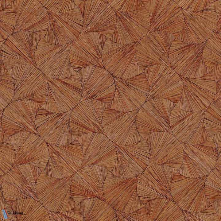 Lombok-Casamance-wallpaper-behang-Tapete-wallpaper-Terre de Sienne-Rol-Selected Wallpapers