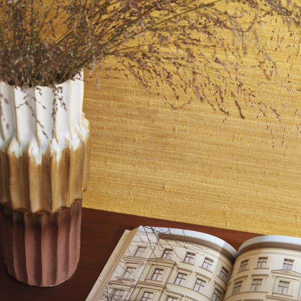 Refined earth wallpaper-Omexco by Arte-Selected Wallpapers-Interiors