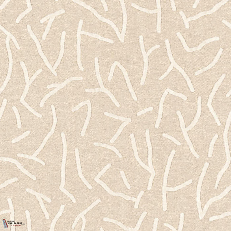 Loreak tessuto in Bianco polare di Dedar