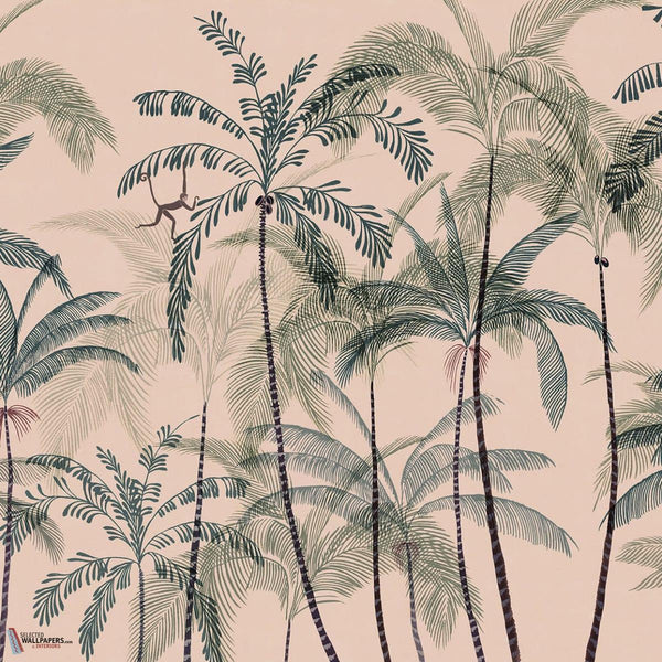 Louie wallpaper-Sandberg-Pink-Mattic-M2-Selected Wallpapers-Interiors