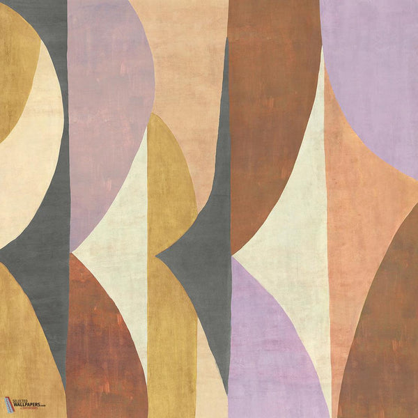 Luana wallpaper-Masureel-Plum-Paneel A-Selected-Wallpapers-Interiors