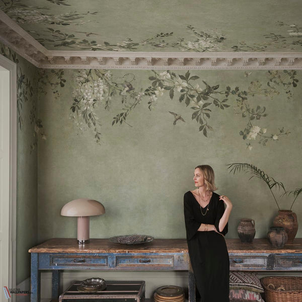 Luca Square wallpaper-Sandberg-Selected Wallpapers-Interiors