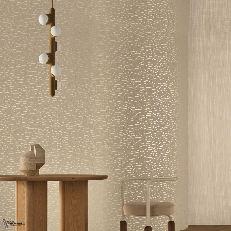 Luméis wallpaper by Casamance