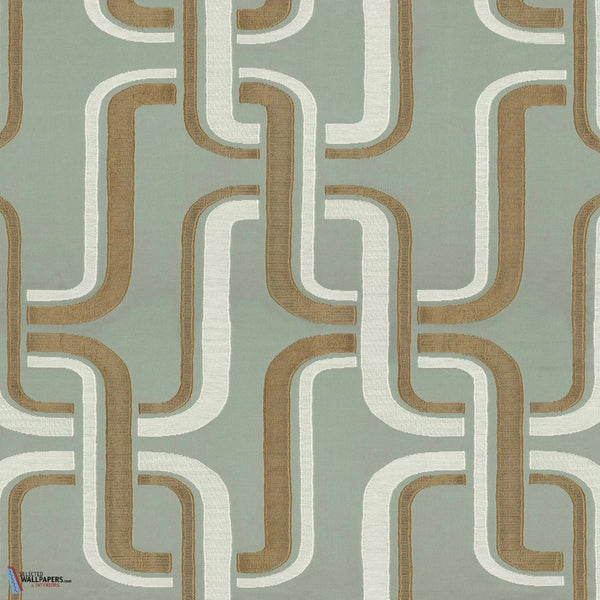 Luminescence Stof-Casamance-Celadon-Meter (M1)-Selected-Wallpapers-Interiors