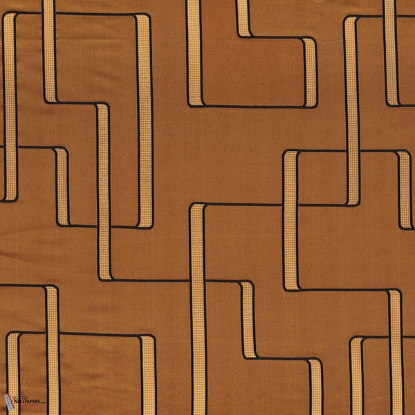 Lusio stof-Casamance-Terre de seinne-Meter (M1)-Selected Wallpapers-Interiors