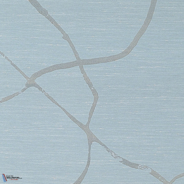 Lustrous Lines-Phillip Jeffries-wallpaper-Golden Azure-Roll-Selected Wallpapers