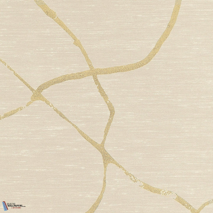 Lustrous Lines-Phillip Jeffries-wallpaper-behang-Tapete-wallpaper-Gilded Ivory-Rol-Selected Wallpapers