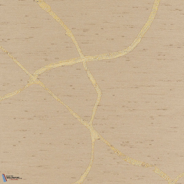 Lustrous Lines-Phillip Jeffries-wallpaper-Sandstone-Roll-Selected Wallpapers
