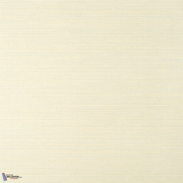 Luta Sisal-Thibaut-Off White and Mist-Roll-Selected-Wallpapers-Interiors